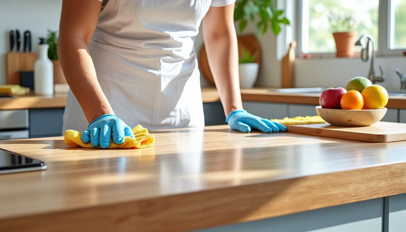 découvrez nos astuces et conseils pratiques pour nettoyer efficacement vos meubles de cuisine, qu'ils soient en bois, en mélamine ou en métal. apprenez à éliminer les taches, la graisse et la poussière tout en préservant l'éclat de vos surfaces.
