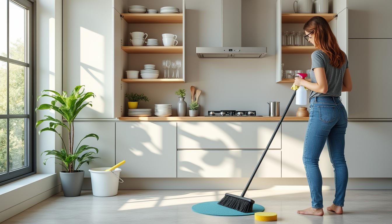 découvrez nos astuces et conseils pratiques pour un nettoyage efficace de l'intérieur de vos placards de cuisine. apprenez à désinfecter, organiser et redonner vie à cet espace souvent négligé, tout en créant un environnement sain et agréable.