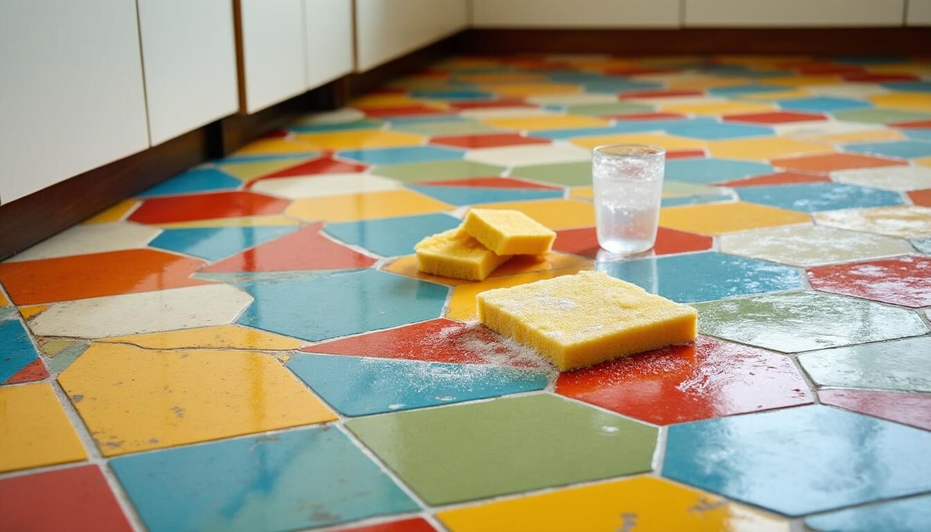 Découvrez nos astuces pratiques et efficaces pour nettoyer votre vieux carrelage des années 60 dans la cuisine. Redonnez de l'éclat à vos carreaux avec des méthodes simples et des produits naturels, tout en préservant l'authenticité de votre revêtement.