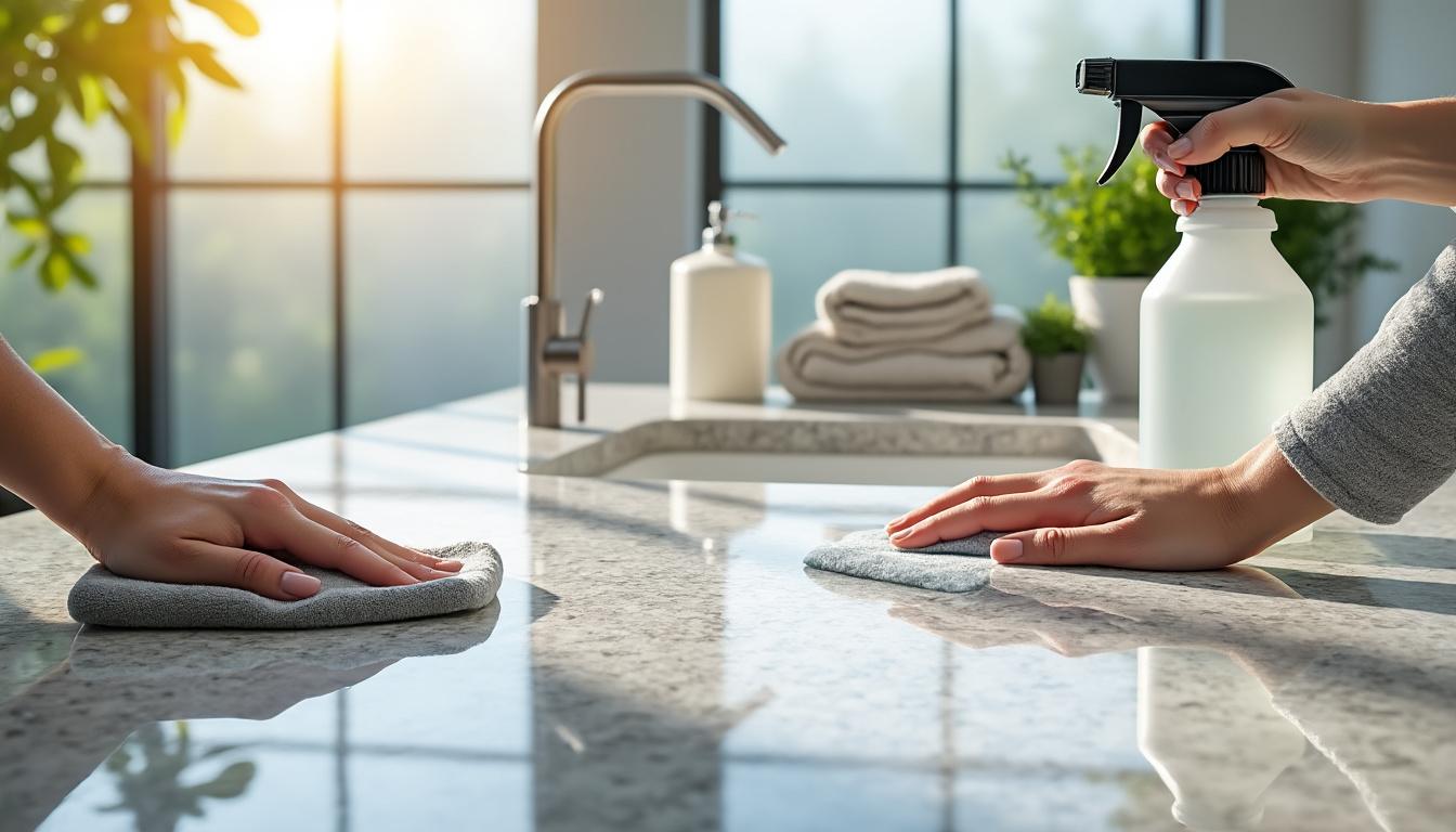 découvrez nos conseils pratiques pour nettoyer facilement le granit dans la salle de bain, protéger sa brillance et éviter les taches afin de préserver la beauté de votre surface au quotidien.