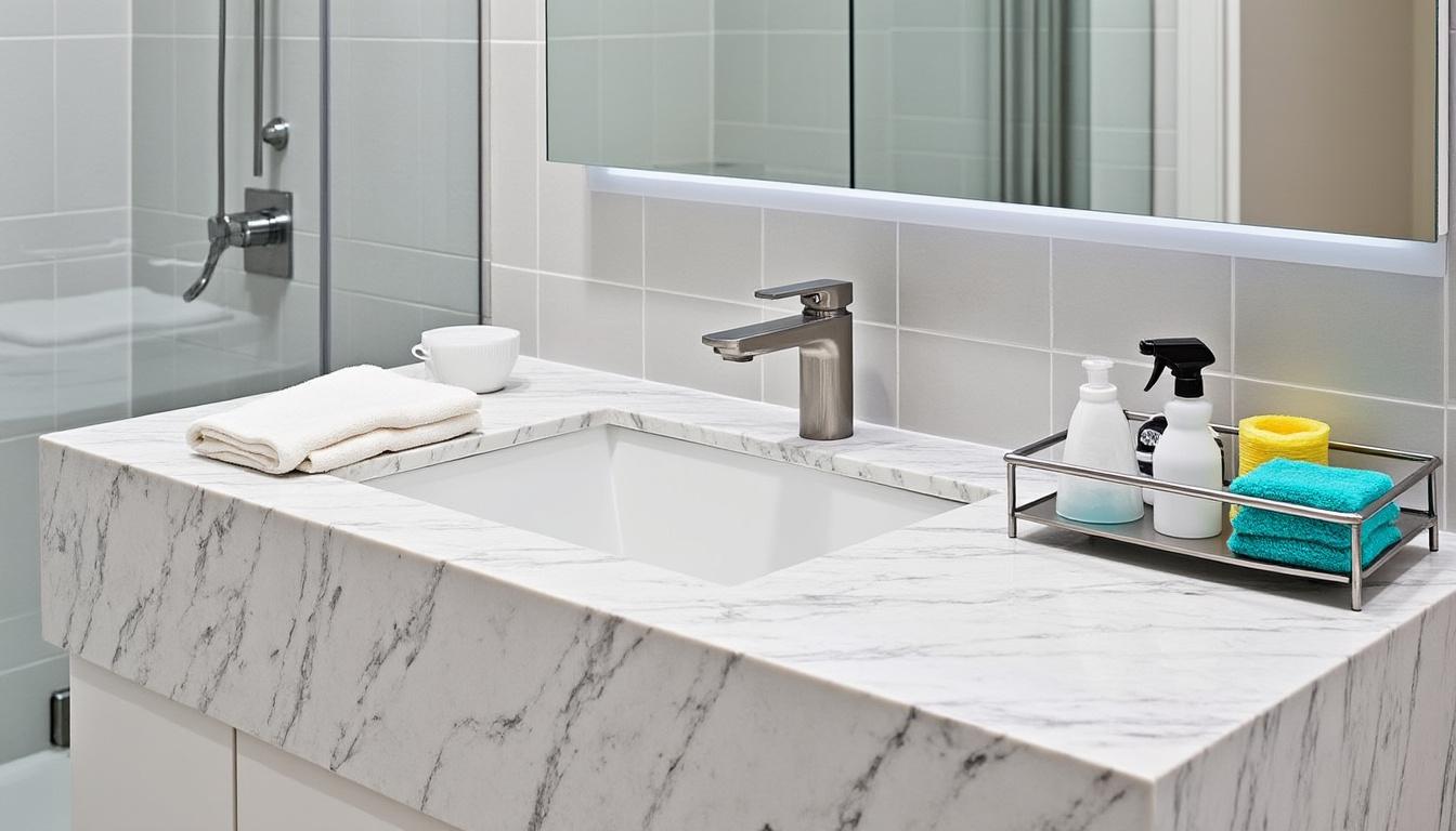 découvrez nos astuces simples et efficaces pour nettoyer et entretenir le granit dans votre salle de bain. protégez vos surfaces en granit et gardez-les éclatantes jour après jour grâce à nos conseils pratiques.