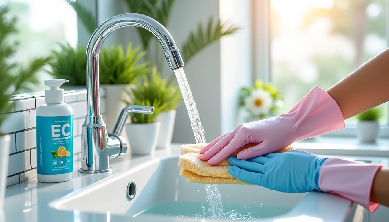 découvrez comment nettoyer et faire briller le chrome de votre salle de bain: astuces simples, vinaigre blanc, bicarbonate, anti-rayures, adieu calcaire.
