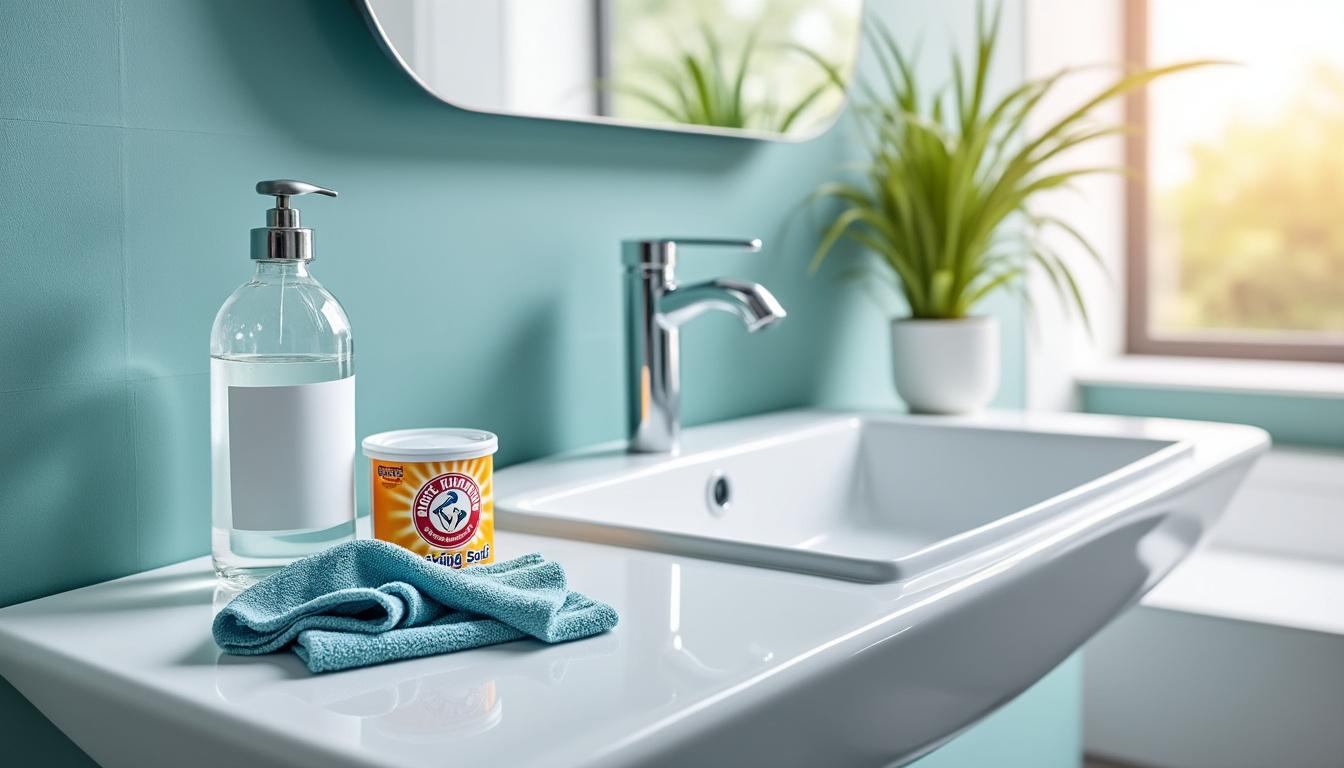 découvrez les astuces simples et efficaces pour nettoyer le lavabo de votre salle de bain, éliminer le calcaire et garder une brillance éclatante au quotidien.