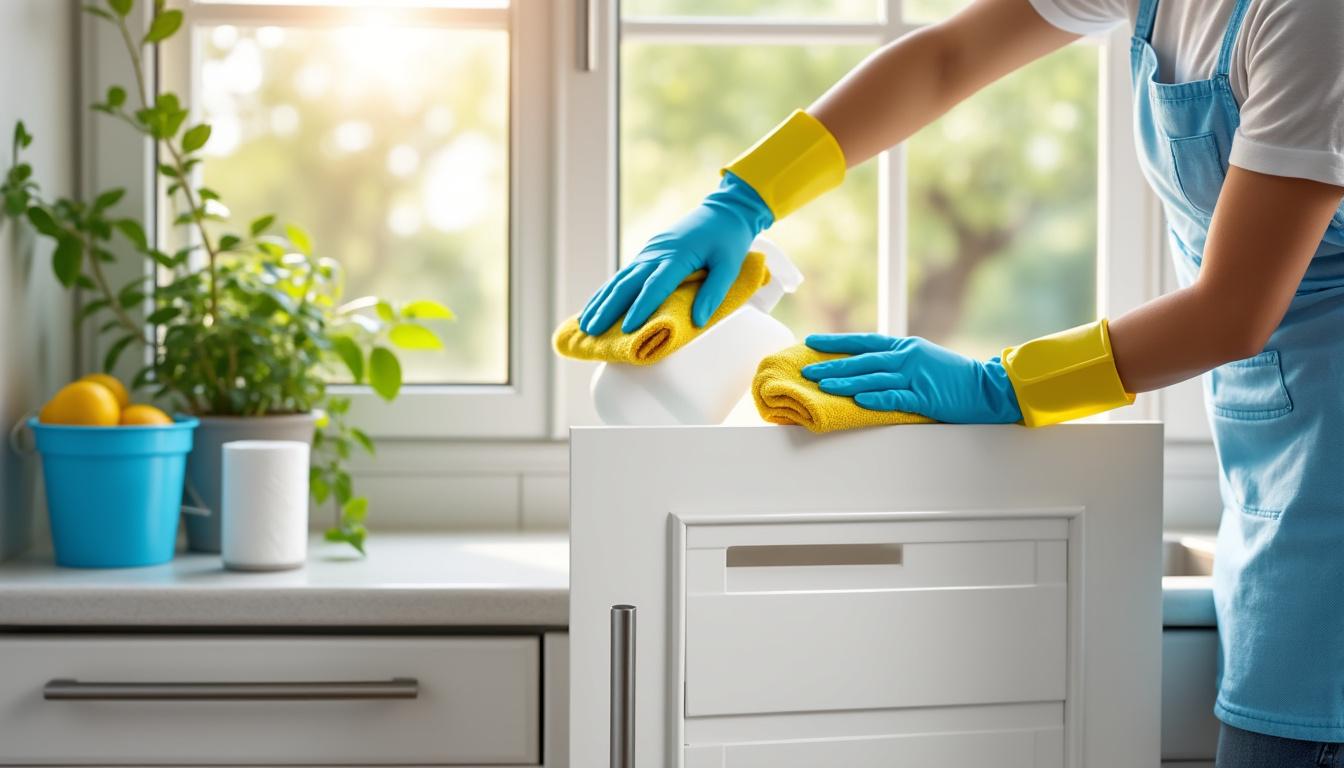 découvrez des astuces pratiques et efficaces pour nettoyer les portes de placard de cuisine. obtenez des conseils sur les produits à utiliser, les méthodes adaptées et des suggestions pour entretenir l'apparence de vos portes et prolonger leur durée de vie.