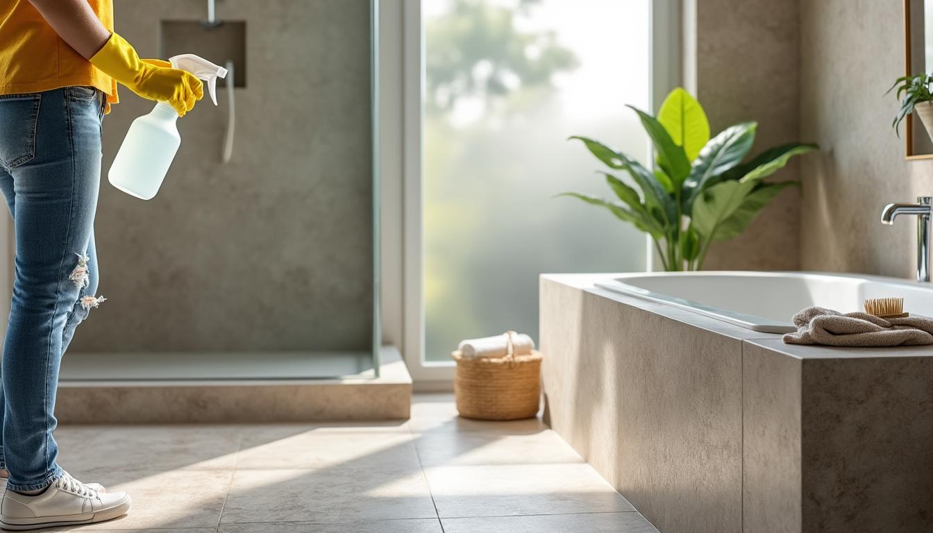 découvrez nos conseils pratiques pour nettoyer efficacement votre salle de bain en pierre naturelle. apprenez à préserver l'éclat et la durabilité de vos surfaces tout en éliminant les taches et l'humidité sans abrasifs. suivez nos astuces pour un entretien facile et adapté à votre matériau.