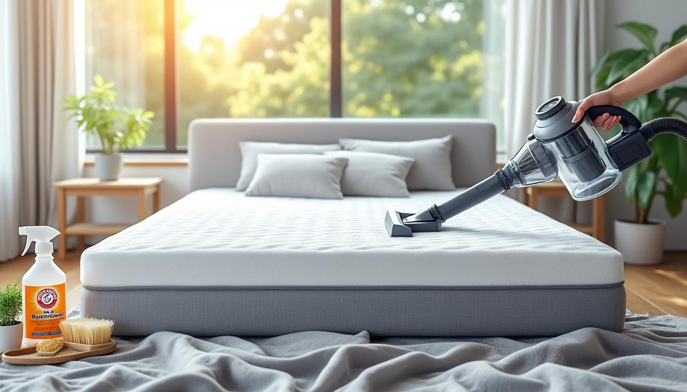 découvrez nos conseils pratiques pour nettoyer efficacement un matelas en mousse. apprenez les étapes simples, les produits adaptés, et les astuces pour éliminer taches, odeurs et allergènes, afin de garder votre matelas propre et sain.