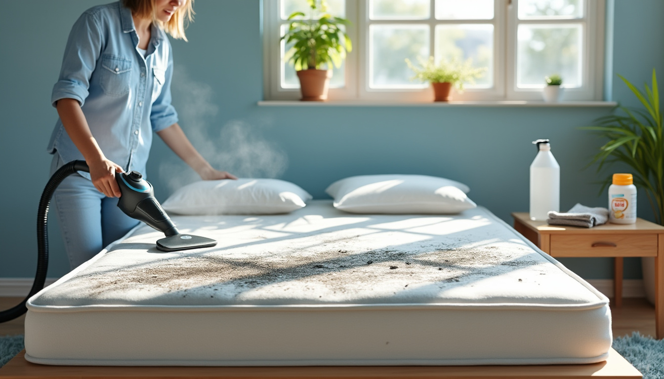 découvrez nos astuces efficaces pour nettoyer un matelas moisi, éliminer les taches et prévenir la moisissure. profitez d’un sommeil sain grâce à des conseils simples et naturels.
