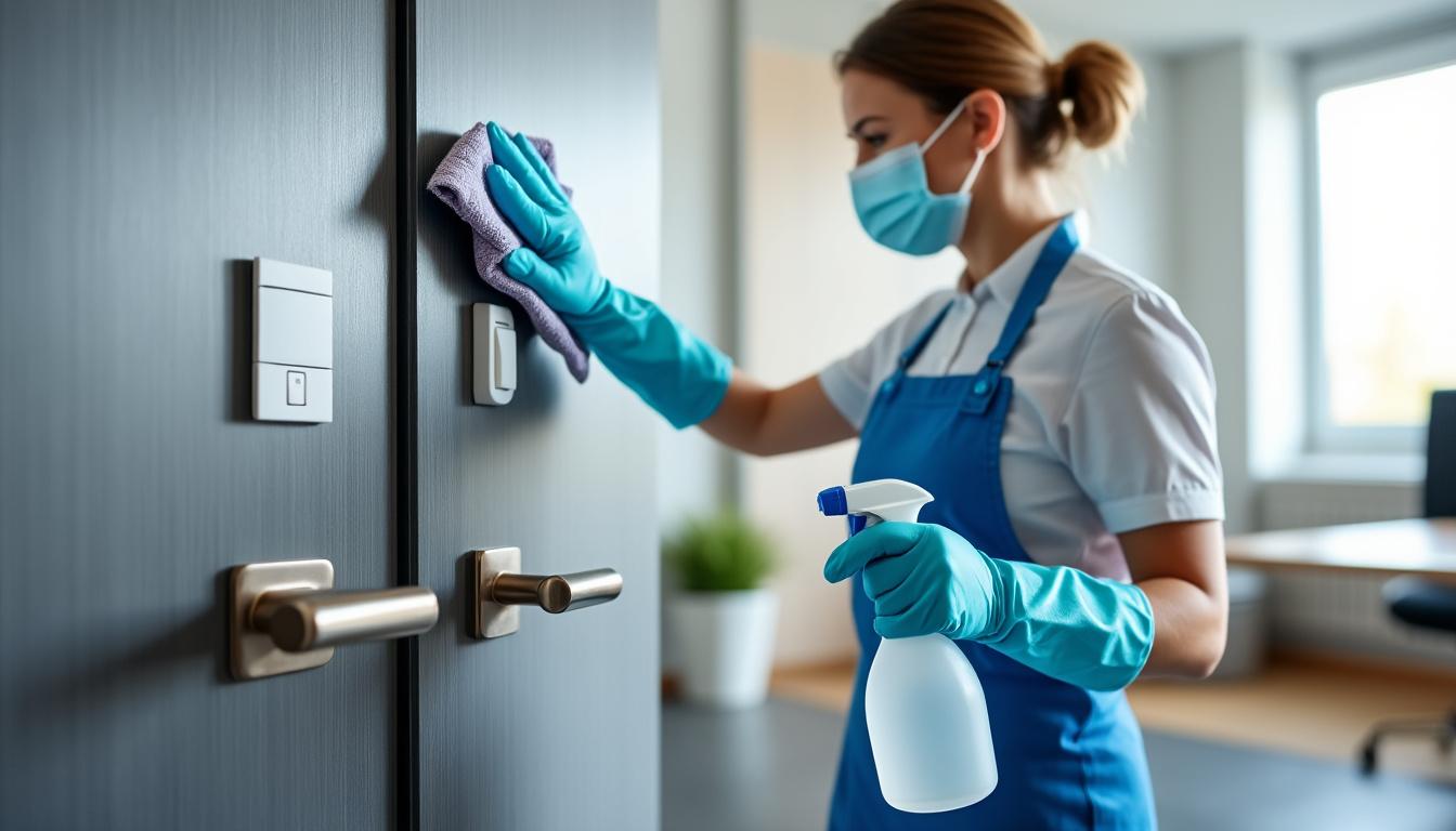 découvrez comment désinfecter efficacement les poignées de porte et les interrupteurs pour éliminer les germes et assurer un environnement sain à la maison. conseils pratiques et méthodes faciles à adopter au quotidien.