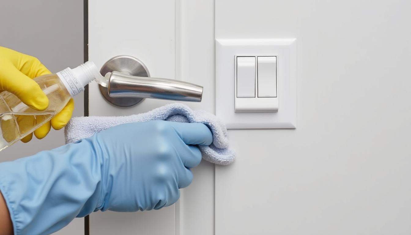 découvrez nos conseils pratiques pour désinfecter efficacement les poignées de porte et interrupteurs, et assurez-vous un intérieur sain en éliminant germes et bactéries au quotidien.