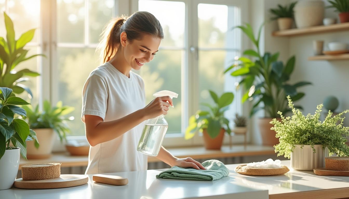 découvrez des astuces simples et naturelles pour nettoyer efficacement votre maison sans produits chimiques. profitez d’un environnement sain grâce à des solutions écologiques faciles à adopter au quotidien.