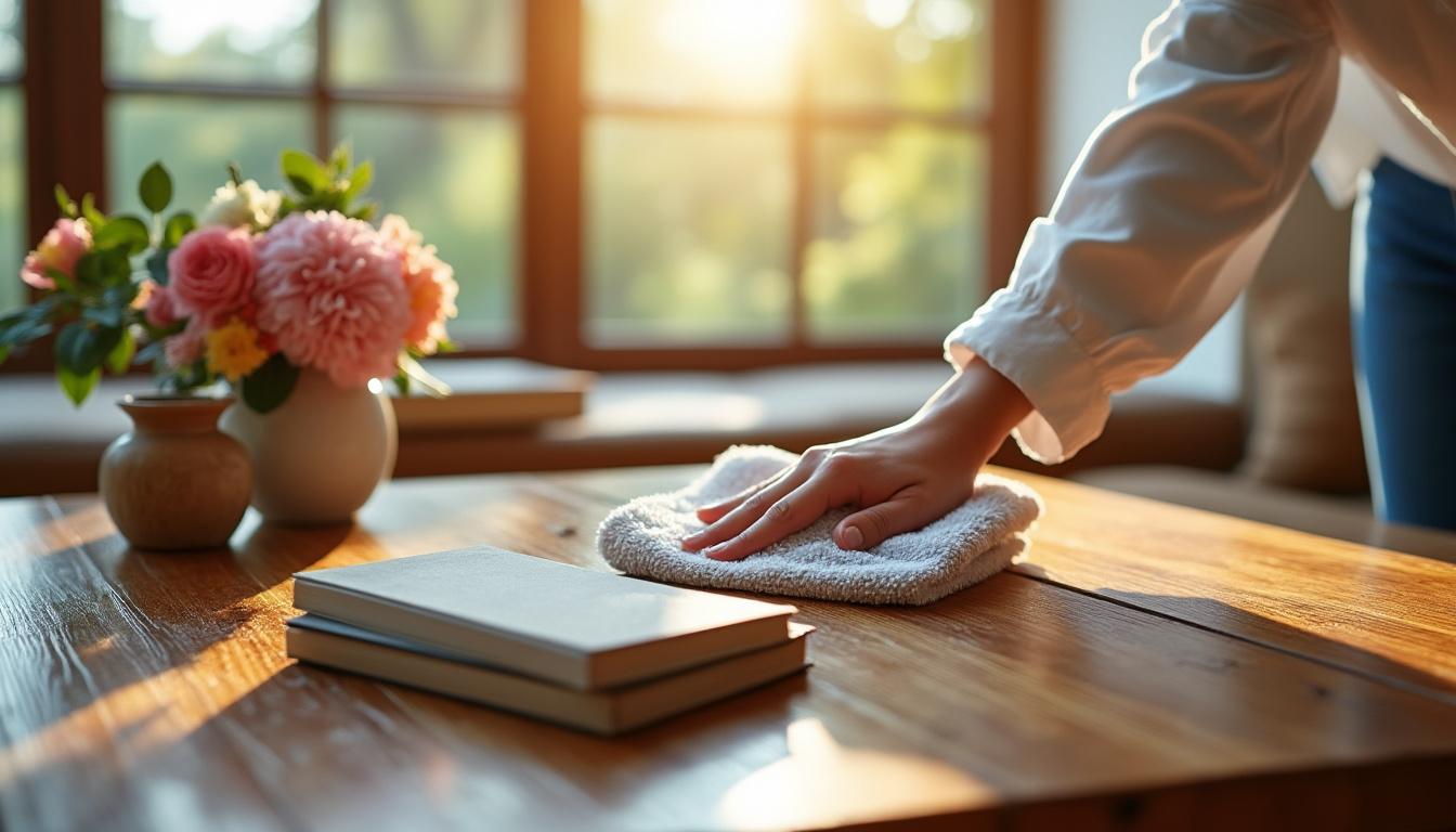 Quelle méthode utiliser pour dépoussiérer les meubles en bois massif ? 3 découvrez les meilleures méthodes pour dépoussiérer efficacement vos meubles en bois massif sans les abîmer. conseils pratiques, astuces et étapes simples pour préserver la beauté de votre mobilier.