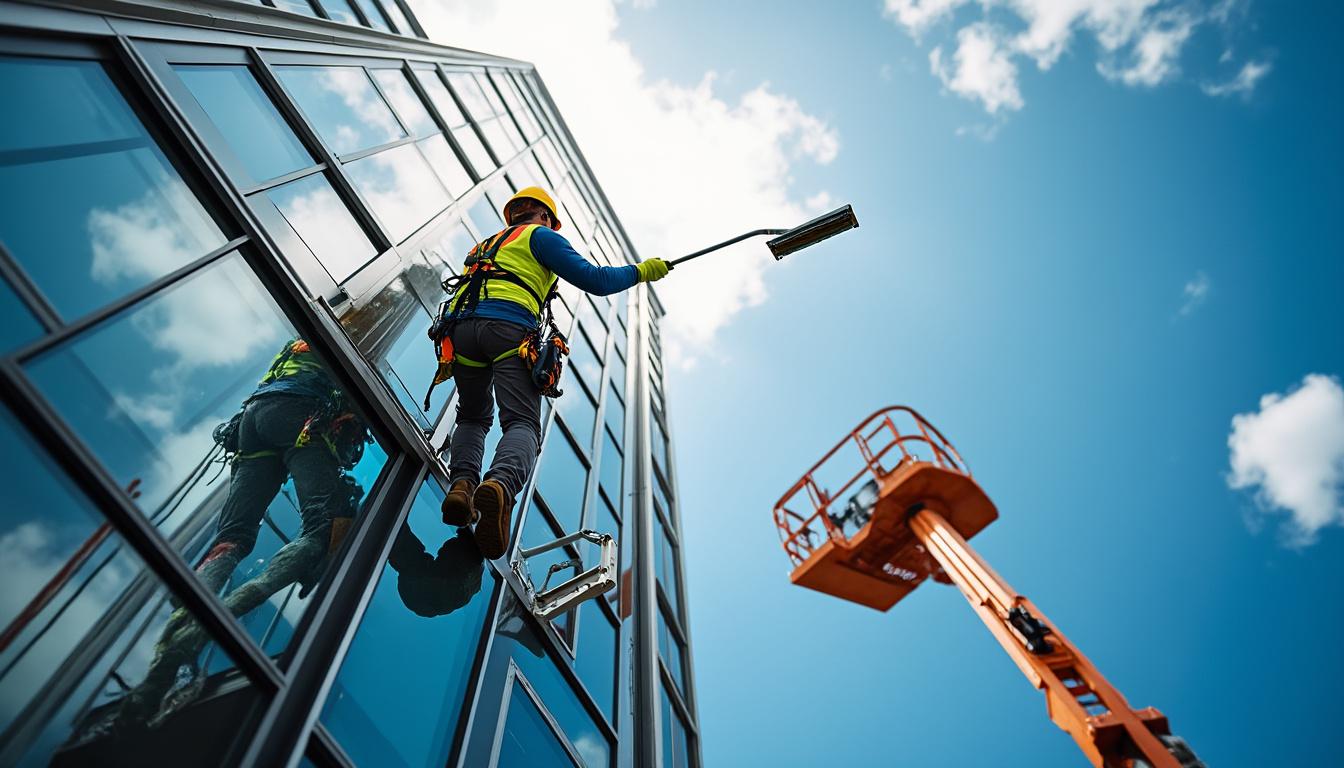 découvrez des astuces efficaces et sécurisées pour nettoyer les fenêtres extérieures difficiles d’accès et retrouver une vitrine propre sans effort.