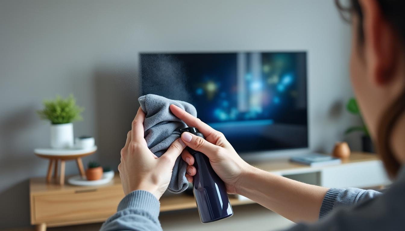 Comment nettoyer un écran de télévision sans l’endommager ? 2 découvrez nos conseils pratiques pour nettoyer votre écran de télévision en toute sécurité, sans risquer de l'endommager. astuces simples et efficaces pour un écran impeccable.