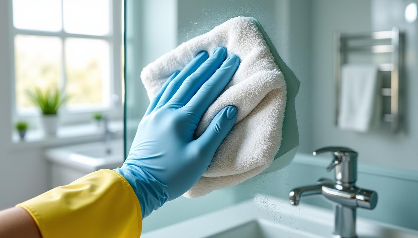 Comment retirer le calcaire sur les miroirs et vitres ? 7 découvrez des astuces efficaces pour enlever le calcaire sur vos miroirs et vitres et retrouver une surface éclatante en toute simplicité.