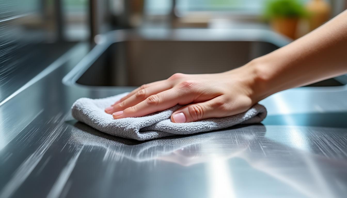 Quelle astuce pour faire briller les surfaces en inox ? 4 découvrez une astuce simple et efficace pour faire briller vos surfaces en inox et leur redonner tout leur éclat facilement.