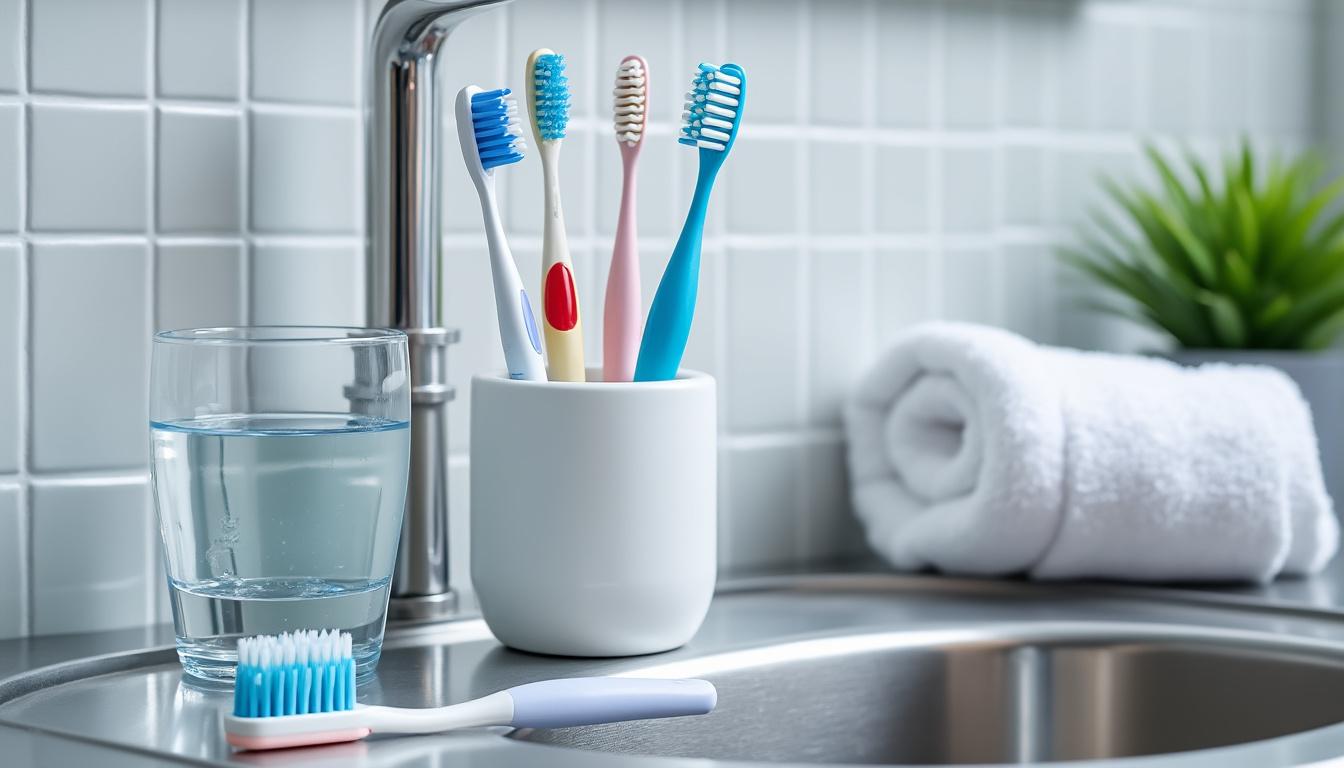 Comment désinfecter les brosses à dents et gobelets ? 2 découvrez des méthodes efficaces pour désinfecter vos brosses à dents et gobelets, afin de garantir une hygiène optimale au quotidien.