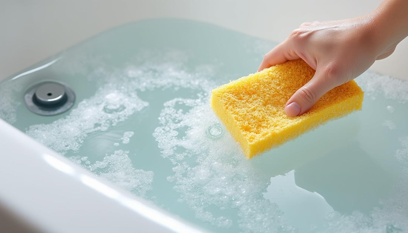 Comment enlever les traces de savon sur la baignoire ? 9 découvrez des astuces pratiques et efficaces pour éliminer les traces de savon sur votre baignoire, afin de retrouver une surface propre et éclatante.