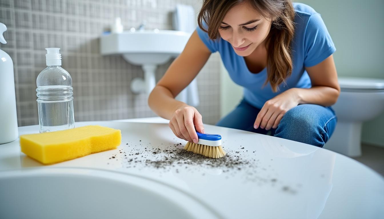 Comment enlever les traces de savon sur la baignoire ? 2 découvrez des astuces efficaces pour enlever facilement les traces de savon sur votre baignoire et retrouver une surface propre et éclatante.