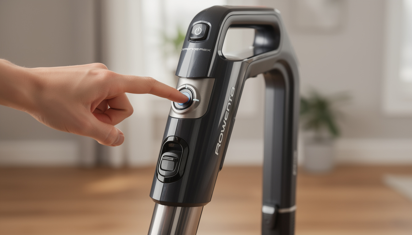 Comment allumer un aspirateur Rowenta x-force flex ? 1 découvrez comment allumer facilement votre aspirateur rowenta x-force flex grâce à ce guide simple et rapide. suivez nos étapes pour profiter pleinement de votre appareil.