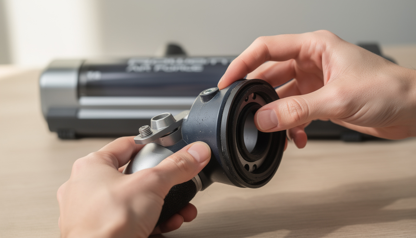 Comment changer le caoutchouc d'un aspirateur Rowenta air force 18 v ? 1 découvrez comment remplacer facilement le caoutchouc de votre aspirateur rowenta air force 18 v grâce à notre guide étape par étape, pour maintenir une aspiration optimale.