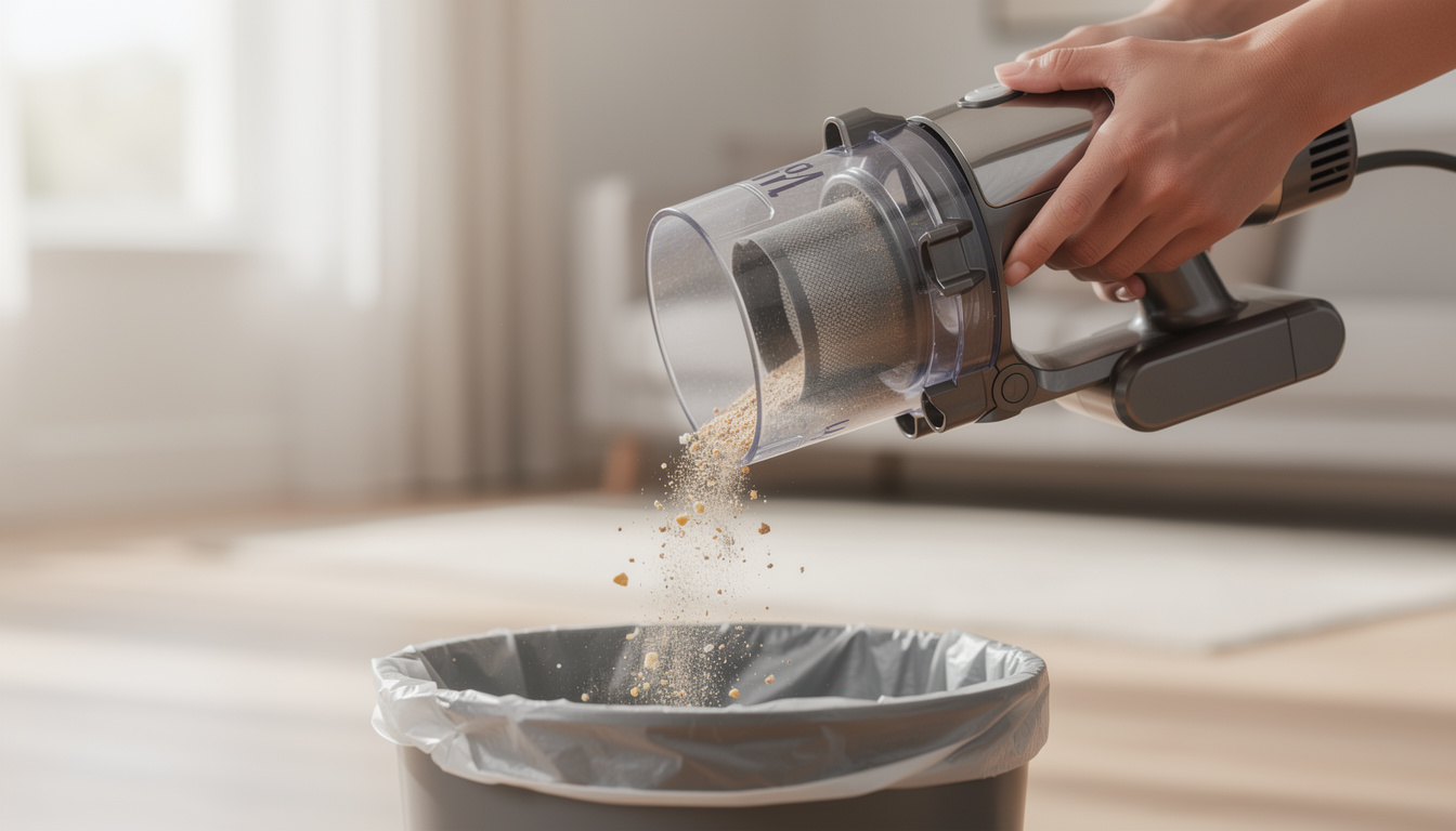 Comment vider un aspirateur Dyson sans fil ? 1 découvrez comment vider facilement et rapidement votre aspirateur dyson sans fil pour maintenir ses performances et prolonger sa durée de vie.