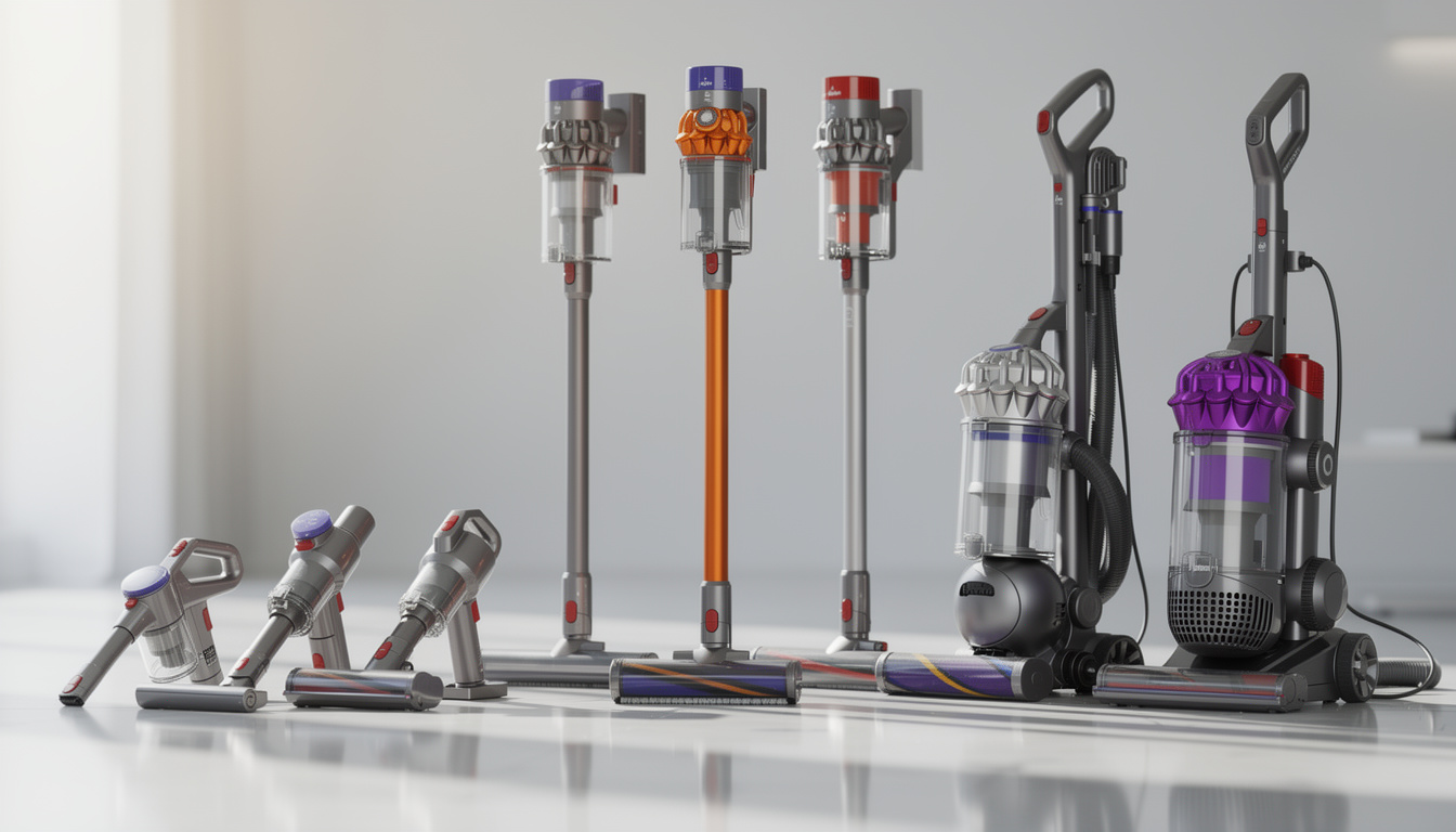 Quel aspirateur Dyson choisir ? 1 découvrez quel aspirateur dyson choisir selon vos besoins et votre budget. guide complet pour trouver le modèle idéal alliant performance et innovation.