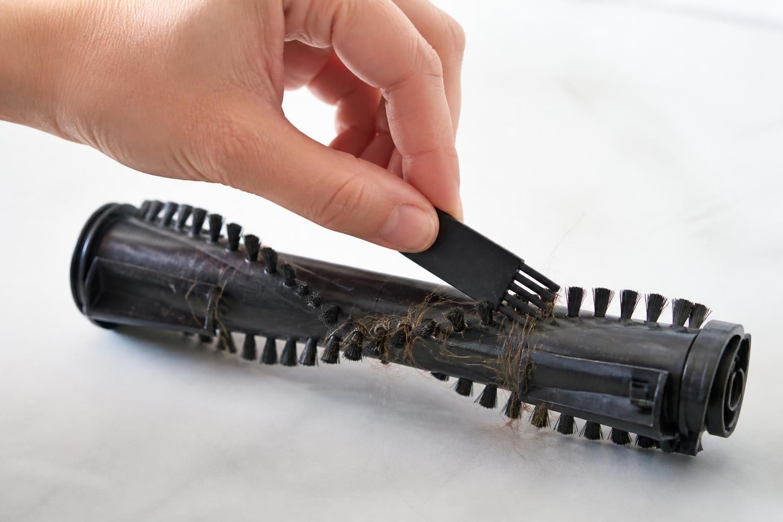 Comment nettoyer les cheveux sur la brosse de l'aspirateur Silvercrest 1 découvrez comment nettoyer efficacement les cheveux coincés sur la brosse de votre aspirateur silvercrest grâce à nos astuces simples et rapides.