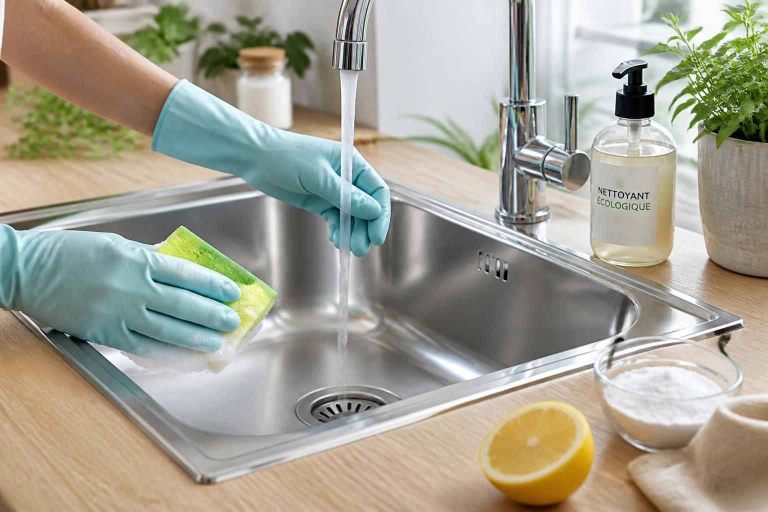 Quelle est la meilleure façon de nettoyer un évier en inox ? 1 découvrez les meilleures méthodes pour nettoyer efficacement un évier en inox et le garder brillant et sans traces.
