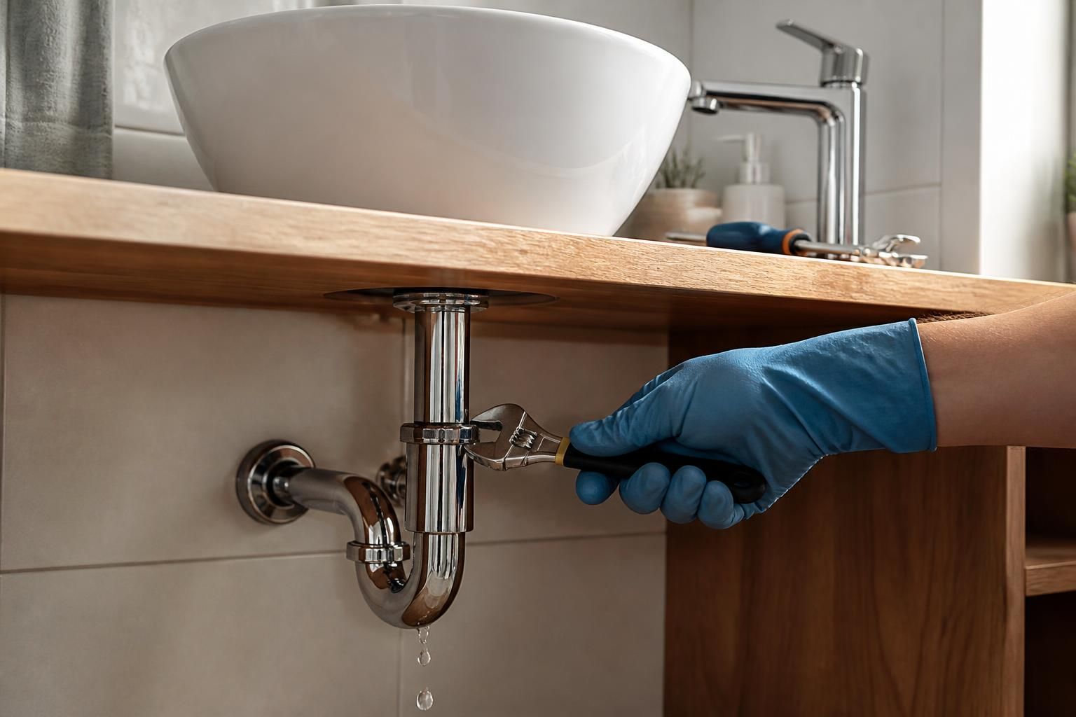 Comment réparer un siphon de lavabo trop serré qui fuit ? 1 découvrez nos astuces simples et efficaces pour réparer un siphon de lavabo trop serré qui fuit, et évitez les dégâts d'eau chez vous.