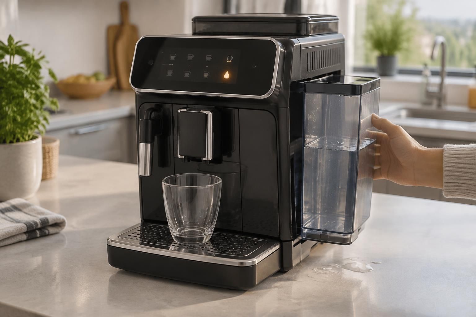 Pourquoi ma Philips série 2200 affiche-t-elle le voyant de circuit d'eau ? 1 découvrez pourquoi le voyant du circuit d’eau s’allume sur votre philips série 2200 et comment résoudre les causes les plus fréquentes.