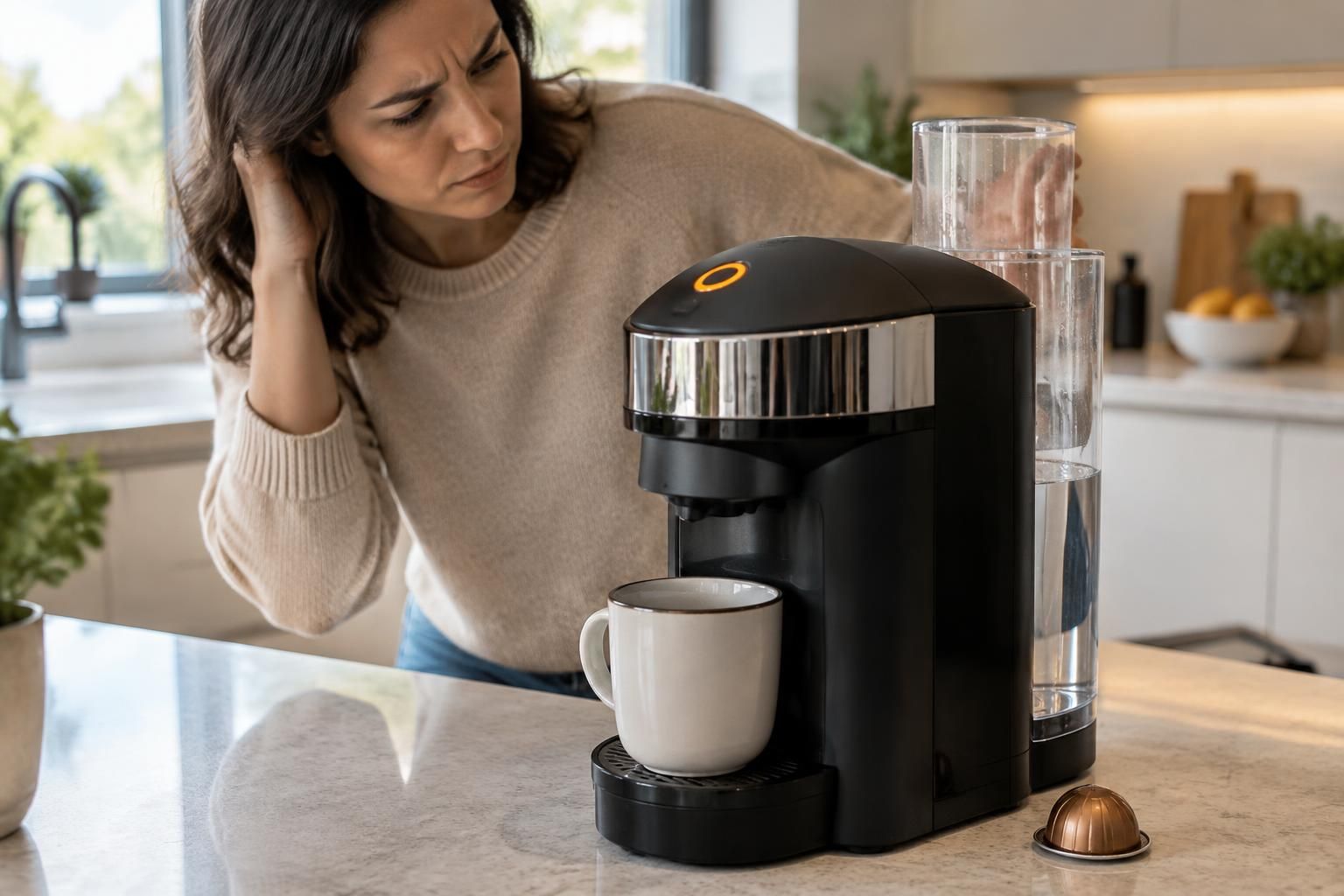 Pourquoi ma machine Nespresso Vertuo clignote-t-elle en orange ? 1 découvrez pourquoi votre machine nespresso vertuo clignote en orange et comment identifier le problème pour rétablir son fonctionnement.