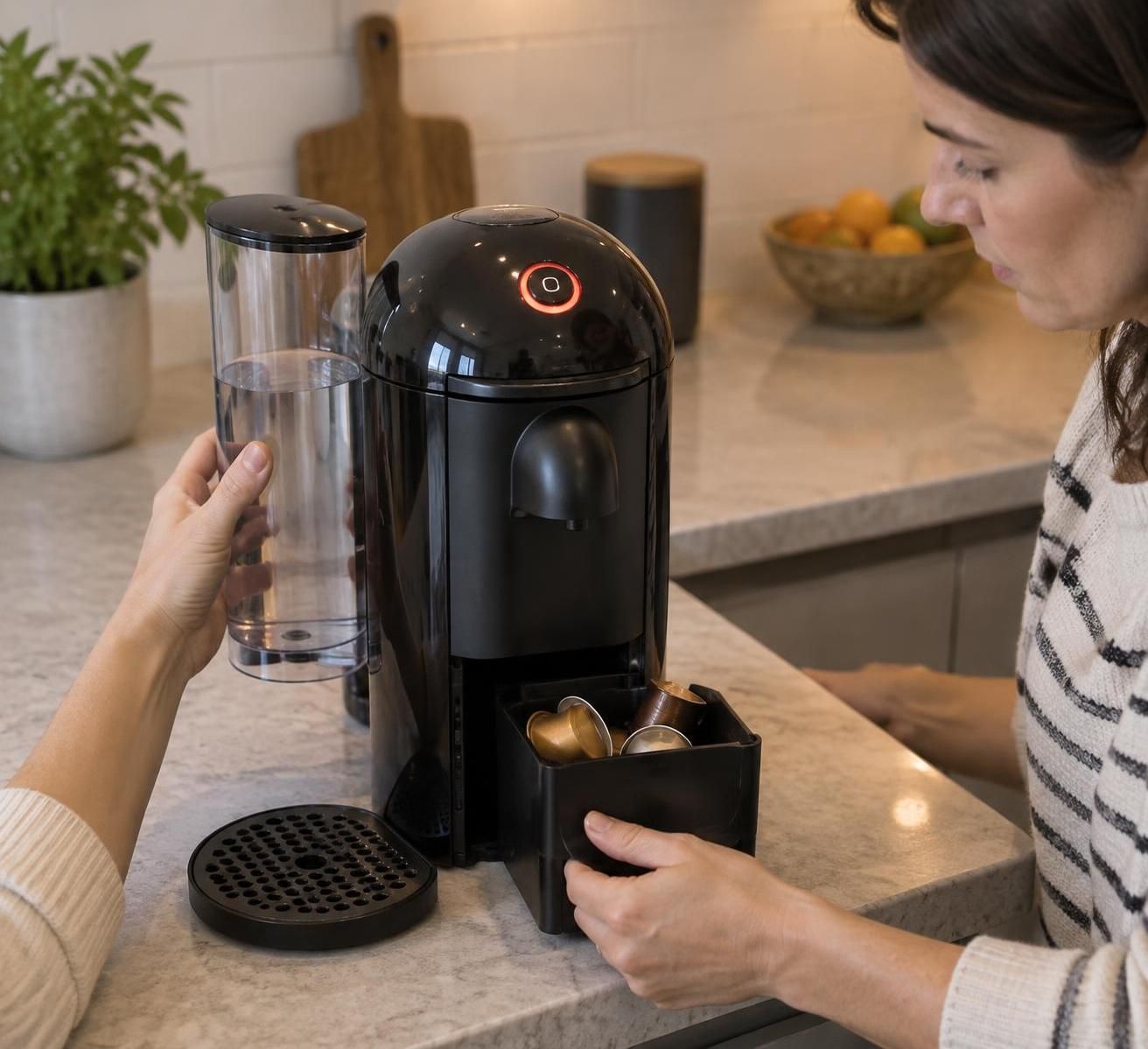 Pourquoi ma machine Nespresso Vertuo clignote-t-elle en orange ? 2 découvrez pourquoi votre machine nespresso vertuo clignote en orange et comment identifier le problème pour le résoudre rapidement.