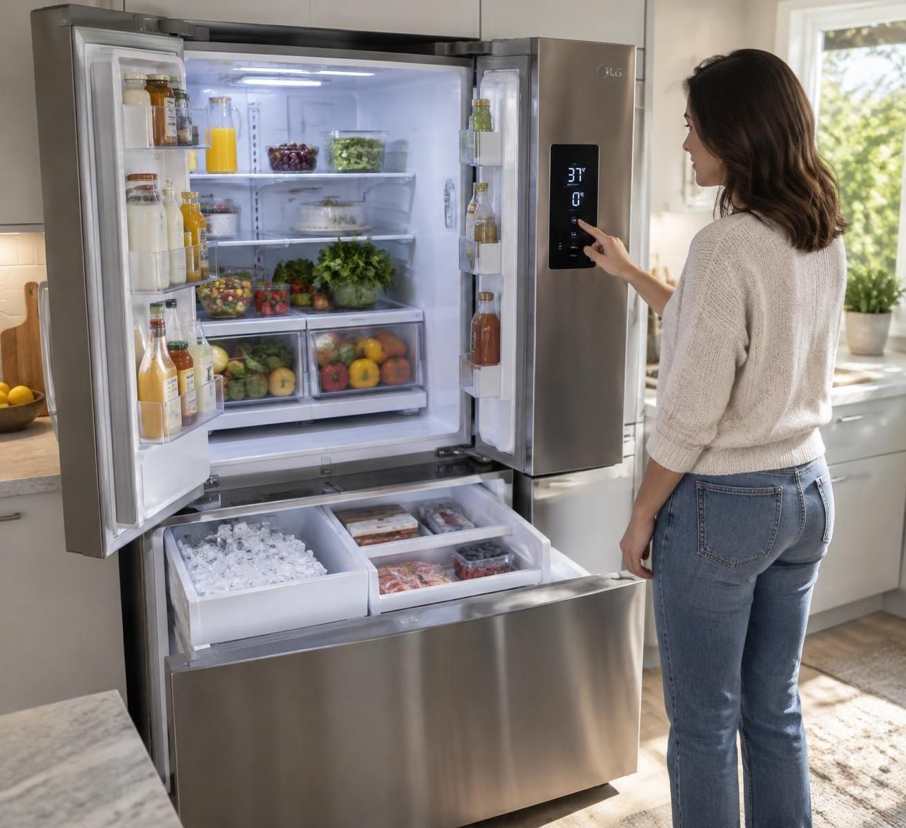 Que faire si un réfrigérateur LG ne produit plus de glaçons ? 1 votre réfrigérateur lg ne produit plus de glaçons ? découvrez les causes possibles et les solutions pour rétablir la fabrication de glace.